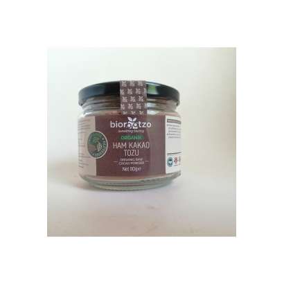 Biorootzo Organik Ham Kakao Tozu 110 GR - Glütensiz Vegan