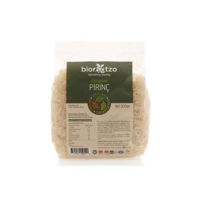 Biorootzo Organik Vegan Pirinç 500 GR